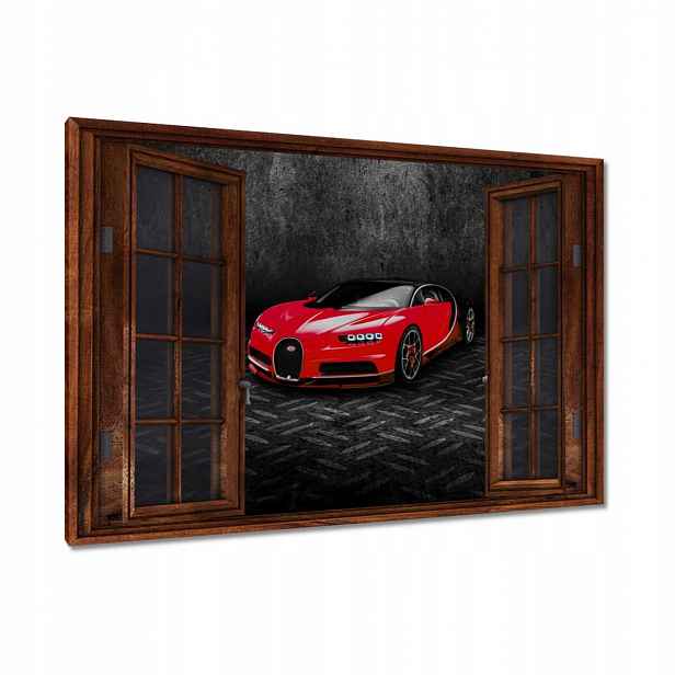 Obrazy 120x80 Červené sportovní auto