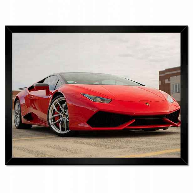 Plakáty v rámu 40x30 Červené Ferrari