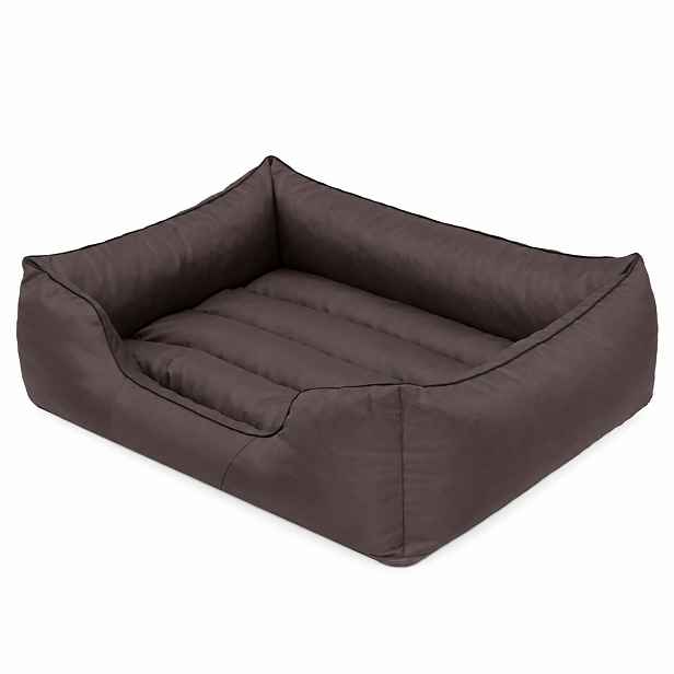 Pelíšek pro psy ORION hnědý XL, XXL, XXXL Rozměr: XXL-110x90 cm