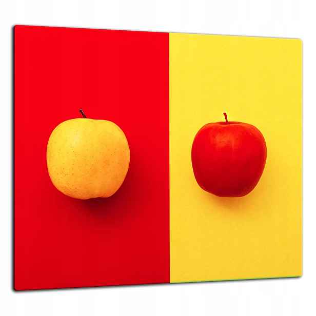 Skleněná Ochranná Deska Panel Lepidlo 65x60 Jablka