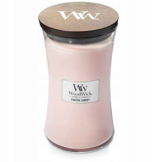 Woodwick Velká vonná svíčka Coastal Sunset 609 g