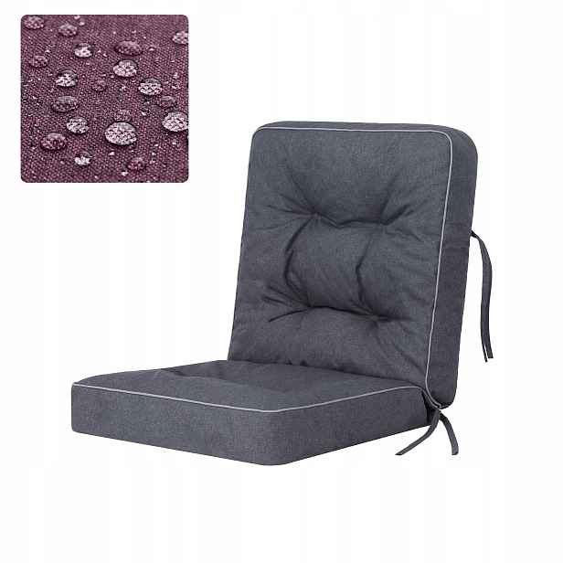 Polštář na židli Zahradní Lehátko Poduška na houpačku nebo lavičku, šířka 50 cm