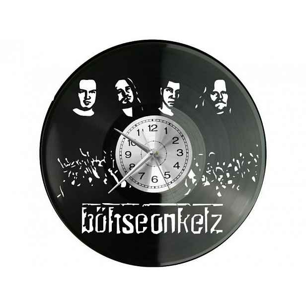Bohseonkelz German Rock Band Nástěnné Hodiny Vinylová Deska Dárek Památka