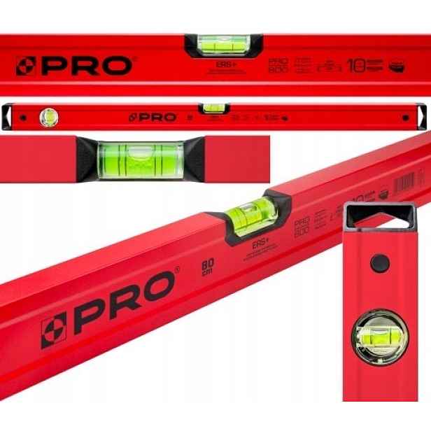 Pro Vodováha 80 cm červená PRO600 PRO-A1080 3-01-01-A1-120