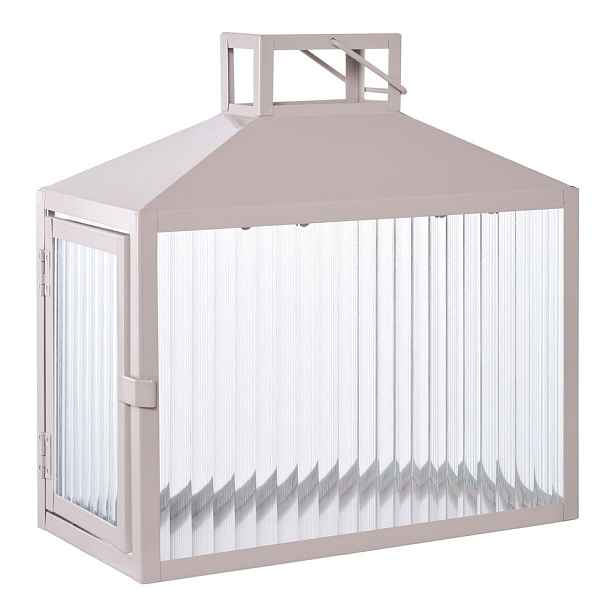 Skleněná lucerna (výška 26,5 cm) Lucca – House Nordic