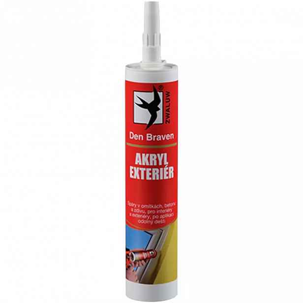 Akrylový tmel exteriér Den Braven 310 ml bílý