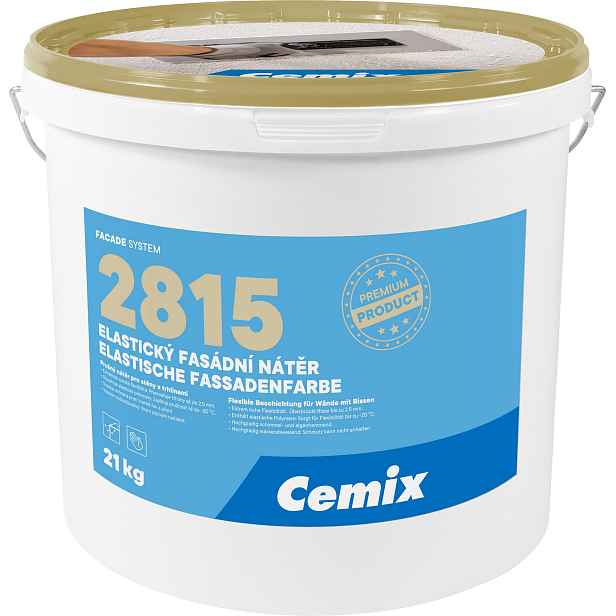 Barva fasádní elastická Cemix 2815 21 kg
