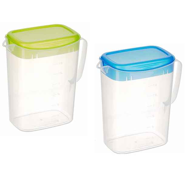 džbán 1,75l s víkem, 20x10,2x19,7cm, plast