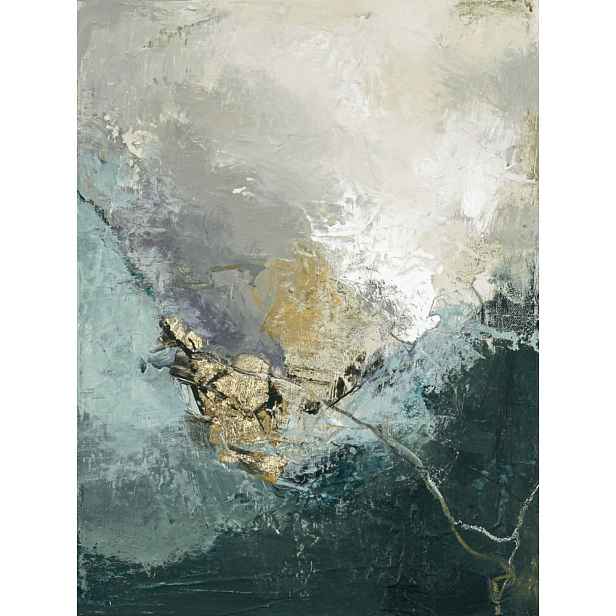 Obraz s ručně malovanými prvky na plátně 60x80 cm Uphill – Malerifabrikken
