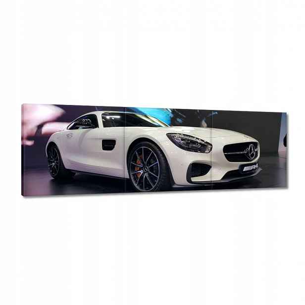Obrazy 120x40 Mercedes