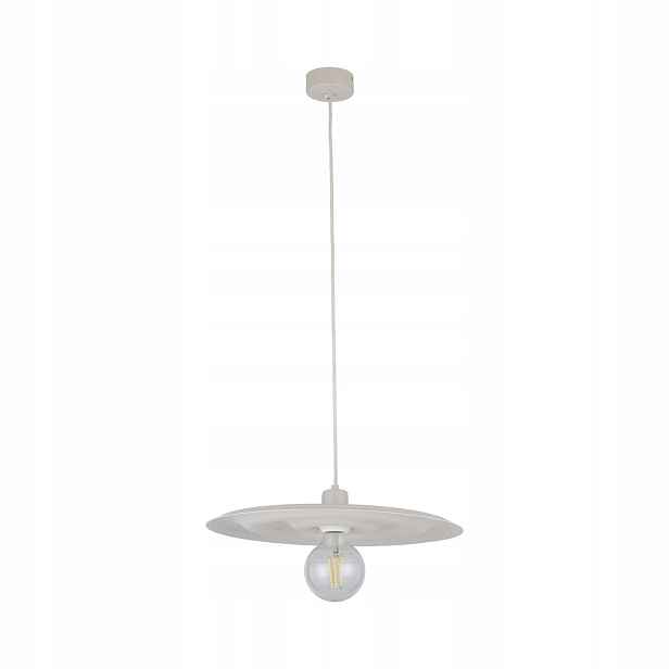 Stropní lustr Onda Béžový hliník E27 40 cm do jídelny Tk Lighting