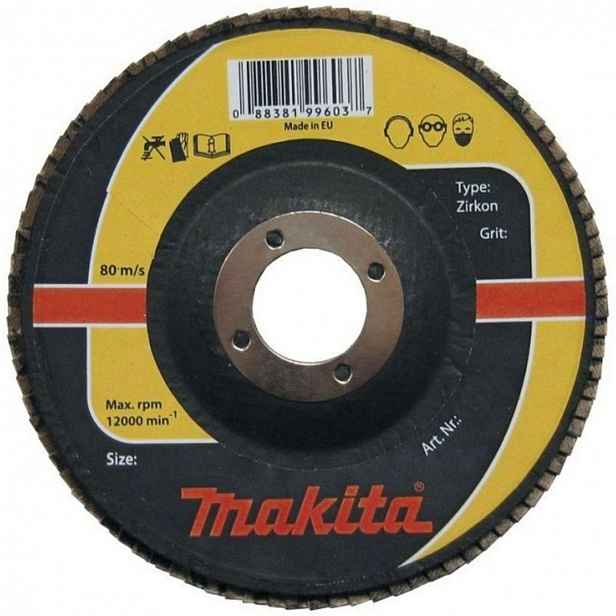 Makita - Lamelový brusný kotouč, P80, průměr 150 mm P-65551