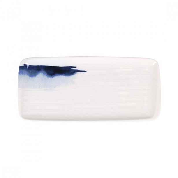 Obdélníkový talíř, porcelán, 34 × 15 cm, "Marmara" - Bonna