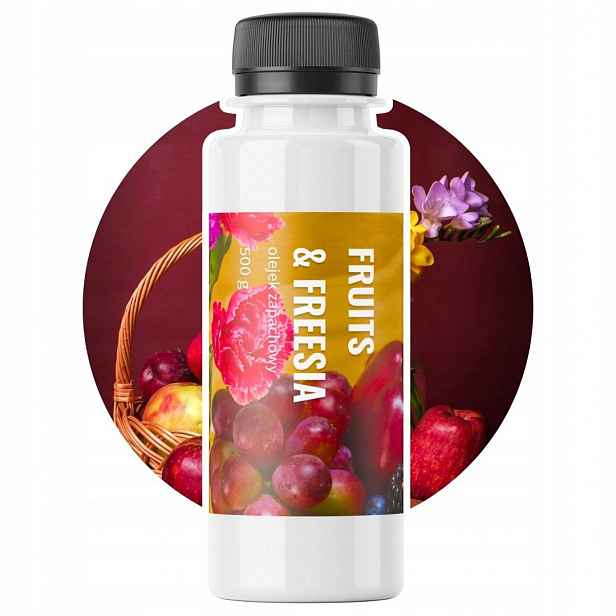 Vonný olej ovoce a frézie Fruits & Freesia na svíčky a mýdlo 500 g