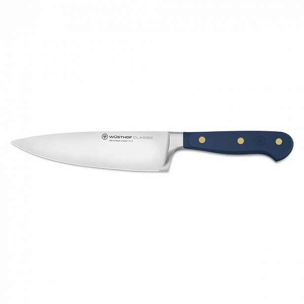 Wüsthof Classic Colour šéfkuchařský Nůž 16 cm na maso Zeleniny modrý