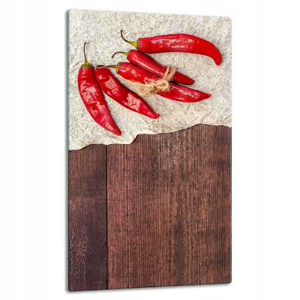 7v1 Skleněná Deska Panelová Deska 30x52 Chilli