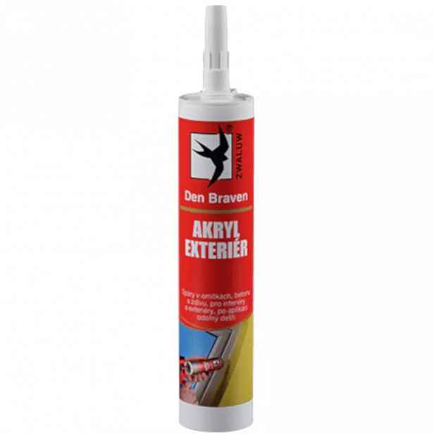 Akrylový tmel exteriér Den Braven 310 ml šedý