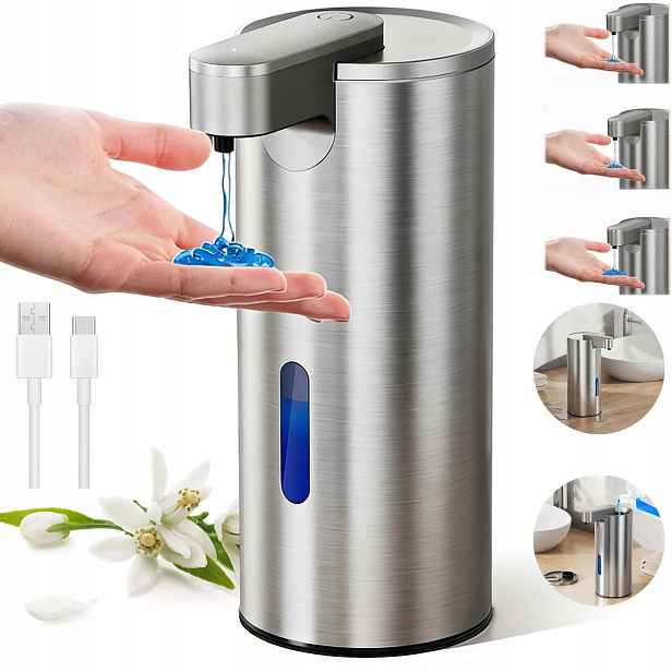 Bezdotykový Dávkovač Mýdla Automatický 340 ML 3 Úrovně Se Senzorem