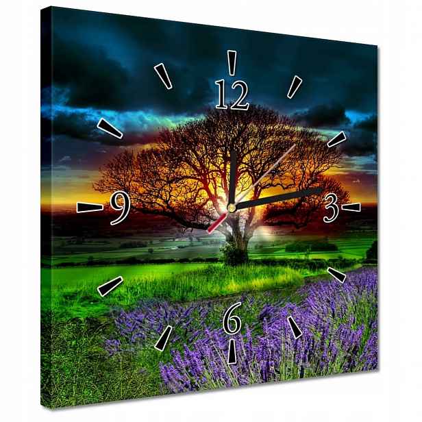 Hodiny 30x30 Strom života