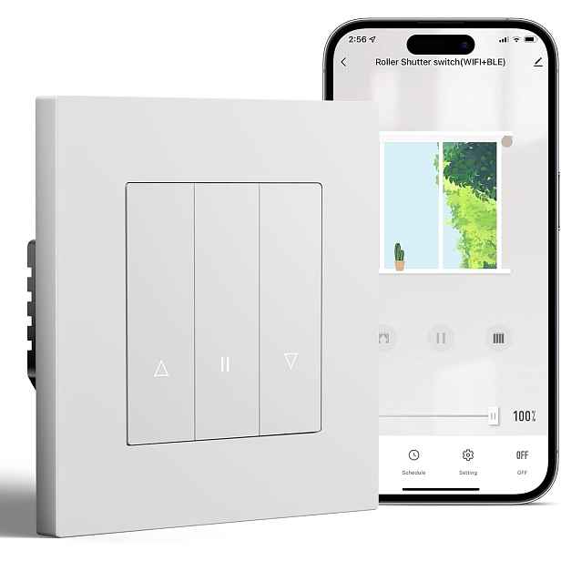 Přepínač Wifi Pro Podomítkové Rolety Smart Home
