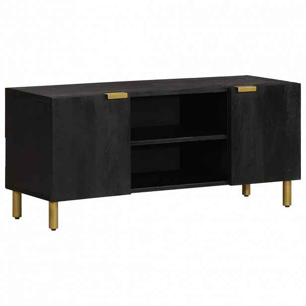 vidaXL TV skříňka černá 105 x 33 x 46 cm kompozitní dřevo