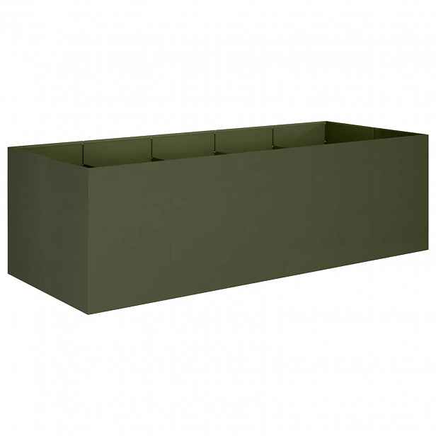 vidaXL Zahradní pěstebník Olivově zelená 200 x 80 x 60 cm