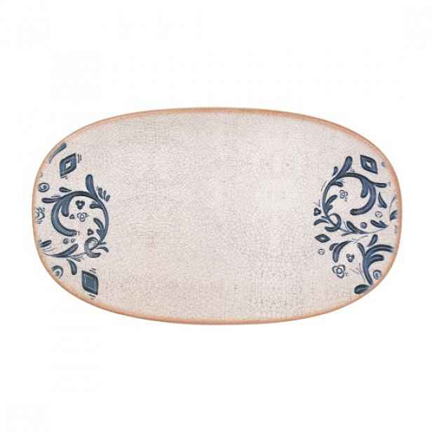 Gurmánský oválný talíř, porcelán, 29 x 17,6 cm, "Laudum" - Bonna