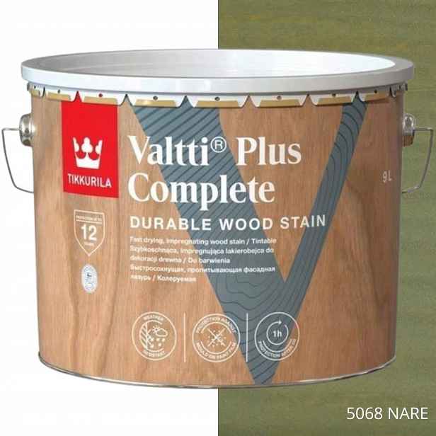 Tikkurila Lakovací Hmota Valtti Plus Complete 9L Barva 5068 Nare