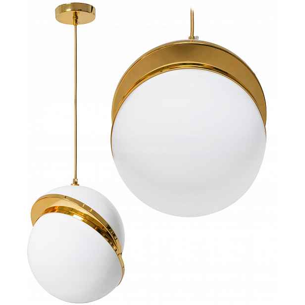 Závěsné Stropní Svítidlo Zlaté Kuličky Do Obývacího Pokoje Glamour Gold Toolight