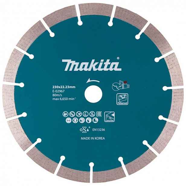 Makita - Diamantový řezný kotouč 230x22,23 mm E-02967
