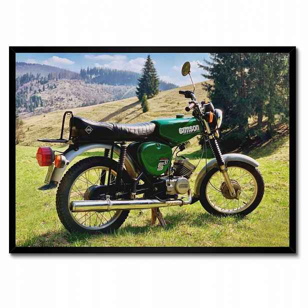 Plakáty v rámu 70x50 motocykl Simson S51