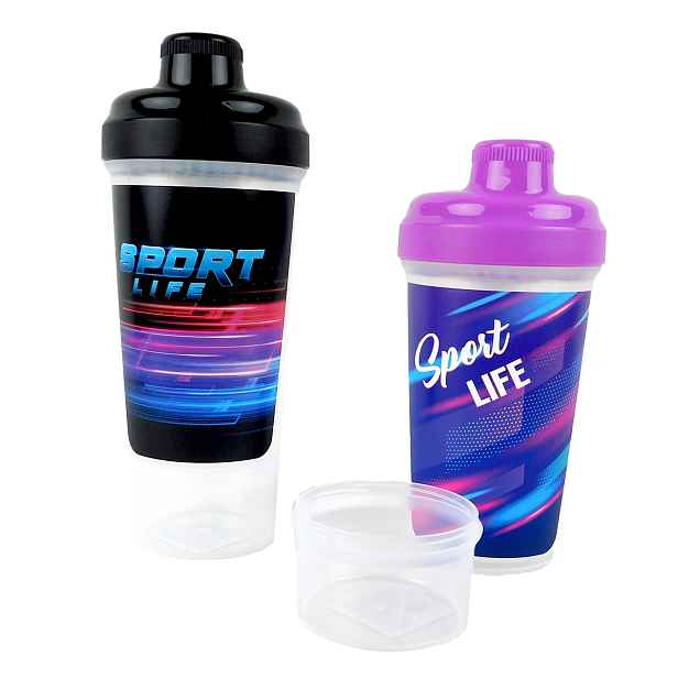 TVAR - Láhev Sportlife 0,5l různé barvy