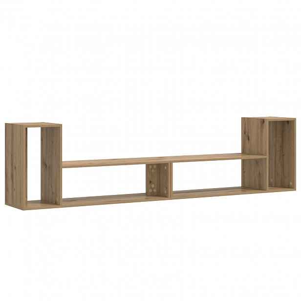 vidaXL Televizní skříň 100 x 30 x 50 cm Dub artisan Kompozitní dřevo