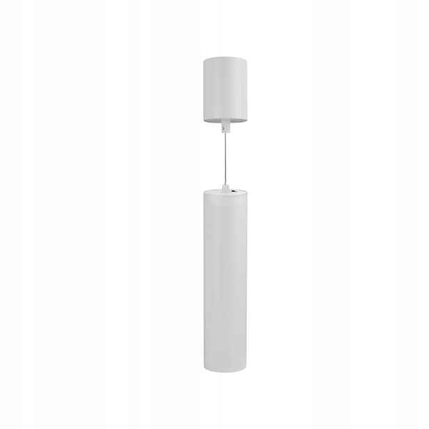 Závěsná lampa bílá nastavitelná výška Hangit M 11W Led změna barvy
