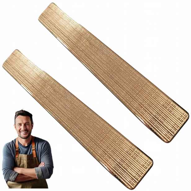 Nábytková Úchytka do skříňky Zásuvky Nao 190 mm Zlatý Lesk 2ks