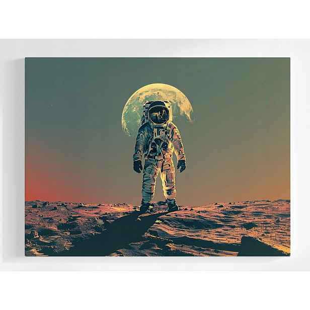 Plakát Astronaut Měsíc Mars Kosmos Planeta 100x75