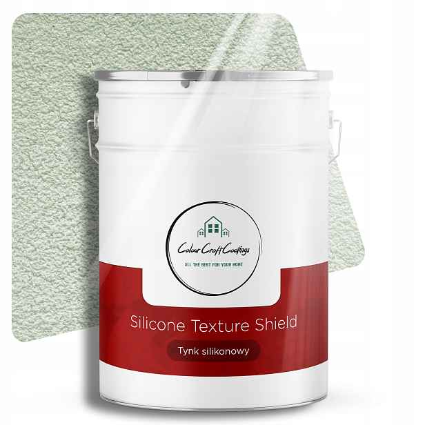 Silikonová Fasádní Omítka Beránek Granulace 1.5 mm Zelená 25 Kg F474