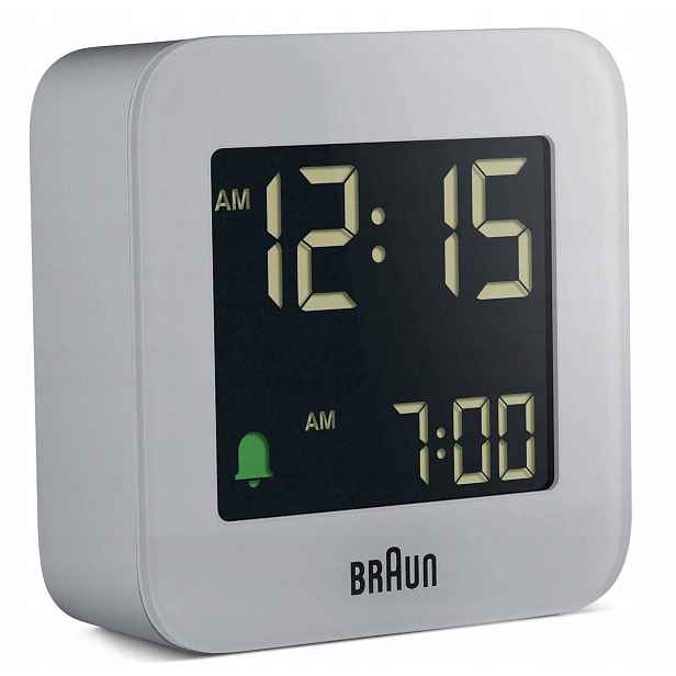 Elektronický Budík Braun BC08G Alarm Zdřímnutí
