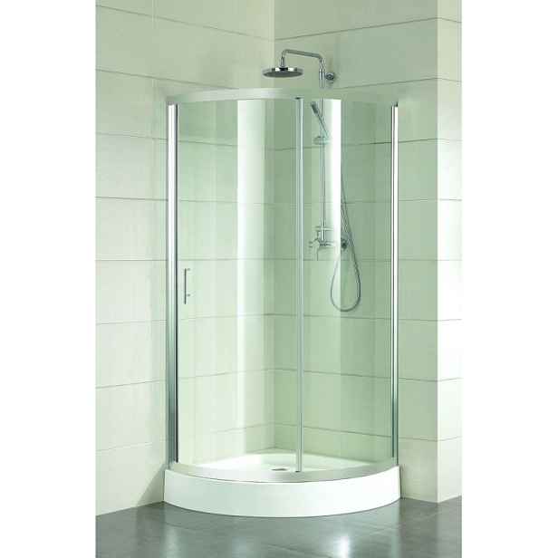 Olsen Spa  SOLID BCALB90CC+VANKALB83N - sprchový kout ALBATERA VČETNĚ LITÉ SPRCHOVÉ VANIČKY