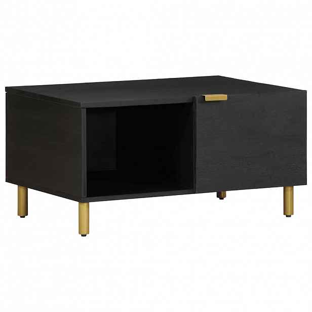 vidaXL Konferenční stolek černý 80 x 50 x 40 cm kompozitní dřevo
