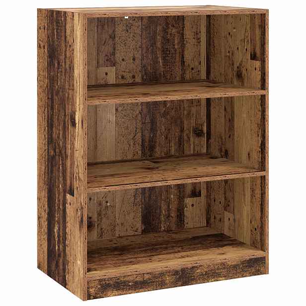 vidaXL Šatní skříň Staré dřevo 77 x 48 x 102 cm Kompozitní dřevo
