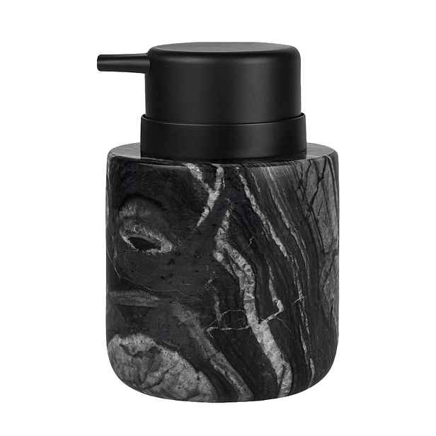 Černý mramorový dávkovač mýdla 0.2 l Marble – Mette Ditmer Denmark