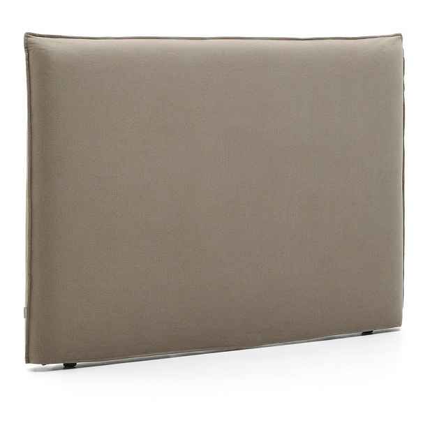 Taupe čalouněné čelo postele 180x118 cm Jaira – Kave Home