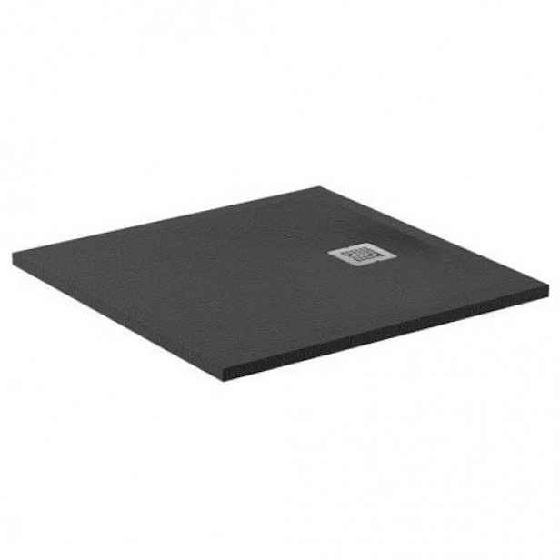 Sprchová vanička čtvercová Ideal Standard Ultraflat S 90x90 cm litý mramor černá K8215FV