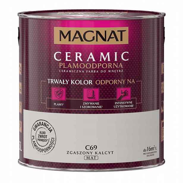 Barva Magnat Ceramic 2,5L C69 Zhasnutý Kalcit
