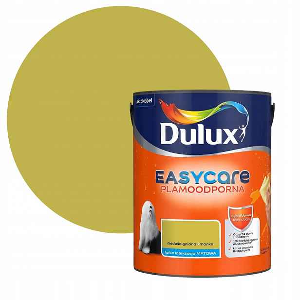 Dulux Easycare Barva Odolná Proti Skvrnám Nepřekonatelná limetka 5L