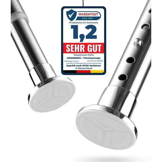 Garnýž Meisenberg Nerezová Ocel 210-260 cm Ø 32 mm