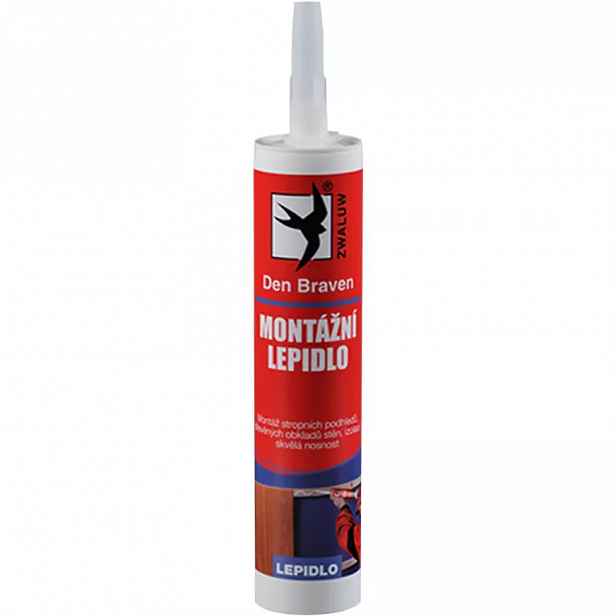 Montážní lepidlo Den Braven 310 ml barva bílá