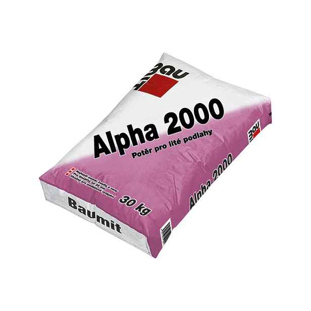 Potěr samonivelační litý Baumit Alpha 2000 30 kg