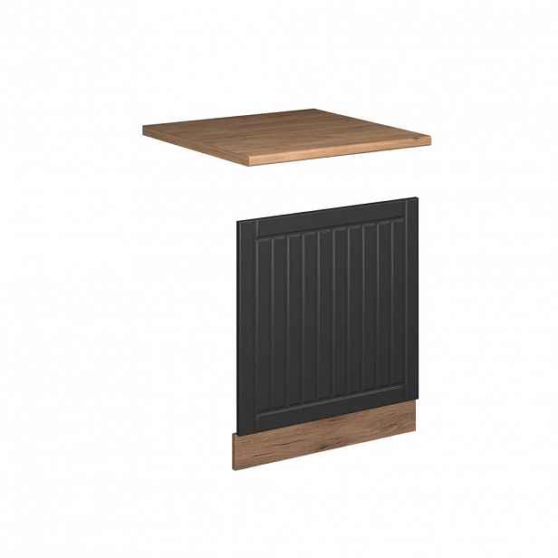 Vicco PŘEDNÍ PANEL Fame-Line, Tmavě šedá/Zlatý mocný dub, 60 cm, PD Dub